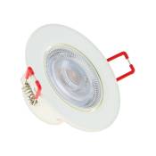 Xanlite - Spot led intégré Orientable - 345 lumens - Blanc Chaud - SEL345