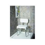 Chaise de douche ajustable - Blanc - Vitaeasy