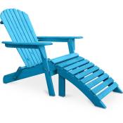 Chaise de terrasse avec repose-pieds - Chaise de jardin