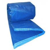 Couverture été bleu piscine hexagonal 33750 - diam. 3,95 x h. 1,17 - Waterclip