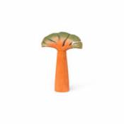 Décoration Baobab / Bois sculpté main - L 12 x H 17 cm - Ferm Living orange en bois