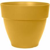 Elho - vibia campana vase rond 35CM jaune miel