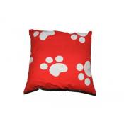 Fornord - Coussin ''Pattes rouges'' 40 x 40 cm