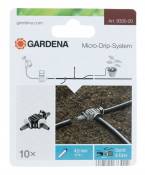 Gardena - Dérivation en t Micro-Drip-System Noir 30