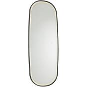 Geraldien - led Dimmable Eclairage miroir variateur inclus - 1 lumière - l 45 cm - Noir - Moderne - éclairage intérieur - Salle de bains - Noir