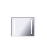 Miroir LED salle de bain Reflex Aluminium Chrome 216