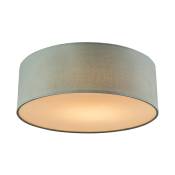 QAZQA drum led - LED Plafonnier - 1 lumière - H 125 mm - Vert - Moderne - éclairage intérieur - Salon I Chambre I Cuisine I Salle à manger - Vert