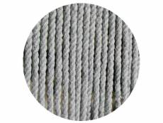 Rideau de porte en corde gris toulon 100 x 230 cm
