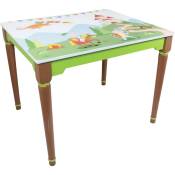 Table pour chambre enfant ou bébé garçon en bois