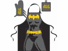 Batgirl tablier manique et gants