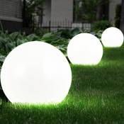 Boules lumineuses solaires lampe solaire jardin led