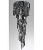 Chandelier Toronto Noir,bronze 14 ampoules 142cm