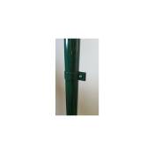 Cloture&jardin - Colliers Simples de Fixation Poteaux Ronds Vert - Lot de 6 - jarditop - Vert (ral 6005)