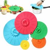 Couvercle Silicone pour Alimentaire,Extensible Silicone