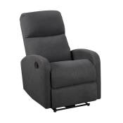 Fauteuil inclinable MAX gris anthracite