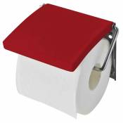 Guy Levasseur - dérouleur à papier wc en mdf 14x12x3cm pureline - rouge