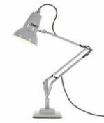 Lampe de table Original 1227 Mini / 2 bras articulés - H max 50 cm - Anglepoise gris en métal