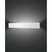 Lumiere Applique Murale LED Intégrée Verre Blanc