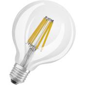 Osram - Lampe led dimmable Superstar avec un rendu des couleurs particulièrement élevé (CRI90), E27-base, Aspect filament ,Blanc froid (4000K), 1521