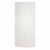Rideau fil de porte en polyester - Blanc