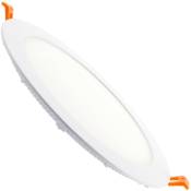Spot Encastrable Dalle led Ronde Extra-Plate 20W Coupe