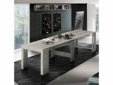 Table à manger extensible 90-300x51cm console entrée pratika pilka AHD Amazing Home Design