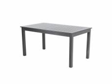 Table d'extérieur extensible en aluminium anthracite