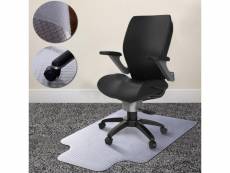Tapis protège-sol office pour couvertures, epaisseur 3mm, antidérapant transparent pvc tapis de chaise bureau pour sols durs, 120 * 90 cm 370077872846