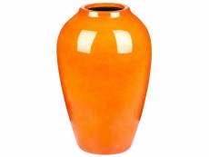 Vase à fleurs orange 39 cm terrasa 368347