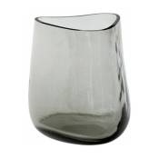 Vase en verre gris 16 cm SC66 Collect - &tradition