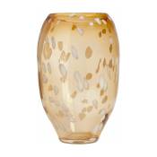 Vase en verre orange 21,5 x 35 cm Jali - OYOY