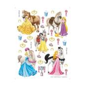 Ag Art - 31 Stickers géant Chevaux et Princesse Disney