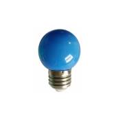 Ampoule E27 led 1W G45 - Bleu Silumen