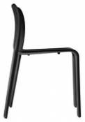 Chaise empilable First Chair / Plastique - Magis noir