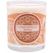 Confidences Provence - Bougie parfumée ambre vanille