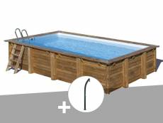 Kit piscine bois sunbay evora 6,20 x 4,20 x 1,33 m