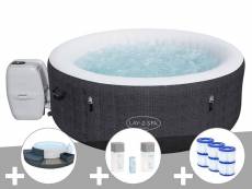 Kit spa gonflable bestway lay-z-spa havana rond airjet