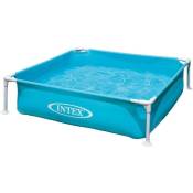 Mini piscine cadre bleu pour enfants 122X122X30CM