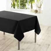 Nappe rectangle polyester Noir 140 x 250 cm
