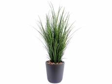 Plante artificielle haute gamme spécial extérieur / herbe artificielle - dim : 60 x 15 cm -pegane-