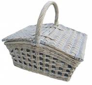 Provence Open Weave Empty Picnic Basket