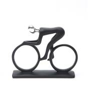 Sculpture de cycliste en résine - Sculpture de cycliste
