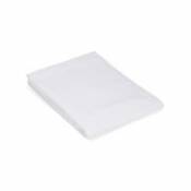 Serviette de toilette bouclette / 50 x 100 cm - Coton bio - Au Printemps Paris blanc en tissu