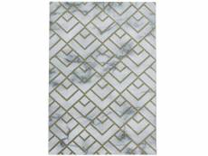 Square - tapis marbre à carré - doré 080 x 250 cm NAXOS802503813GOLD