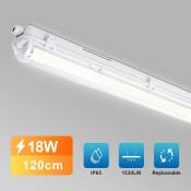Swanew - Lampe led pour locaux humides Tube Tube Lampe