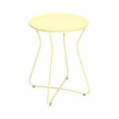 Tabouret Cocotte / Table d'appoint - H 45 cm / Métal - Fermob jaune en métal
