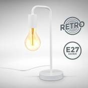 B.k.licht - Lampe de table rétro, lampe de lecture