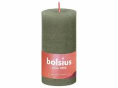 Bolsius bougies pilier rustiques shine 8 pcs 100x50