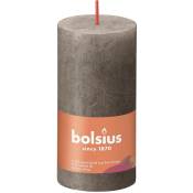 Bolsius - Stumpenkerze Rustiko Shine 10x5cm rustikales
