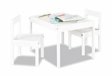 Children's table and chair set 'Sina', 3 parts